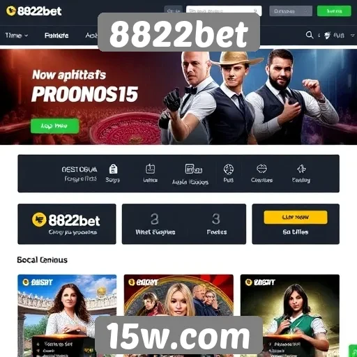 Promoções e bônus disponíveis no 8822bet